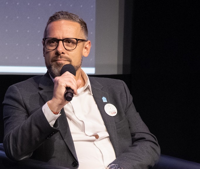 Patrick Préville lors du Rendez-vous électoral en habitation